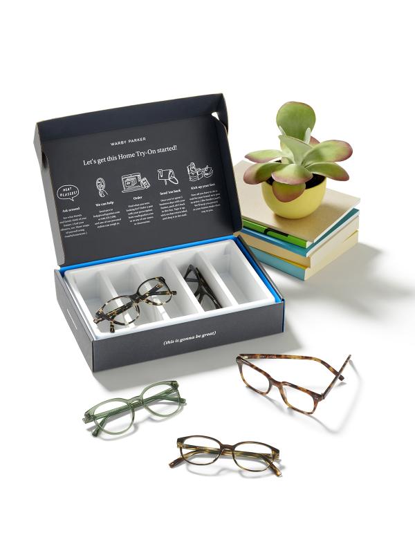 Warby Parker's Home Try-On program © Warby Parker