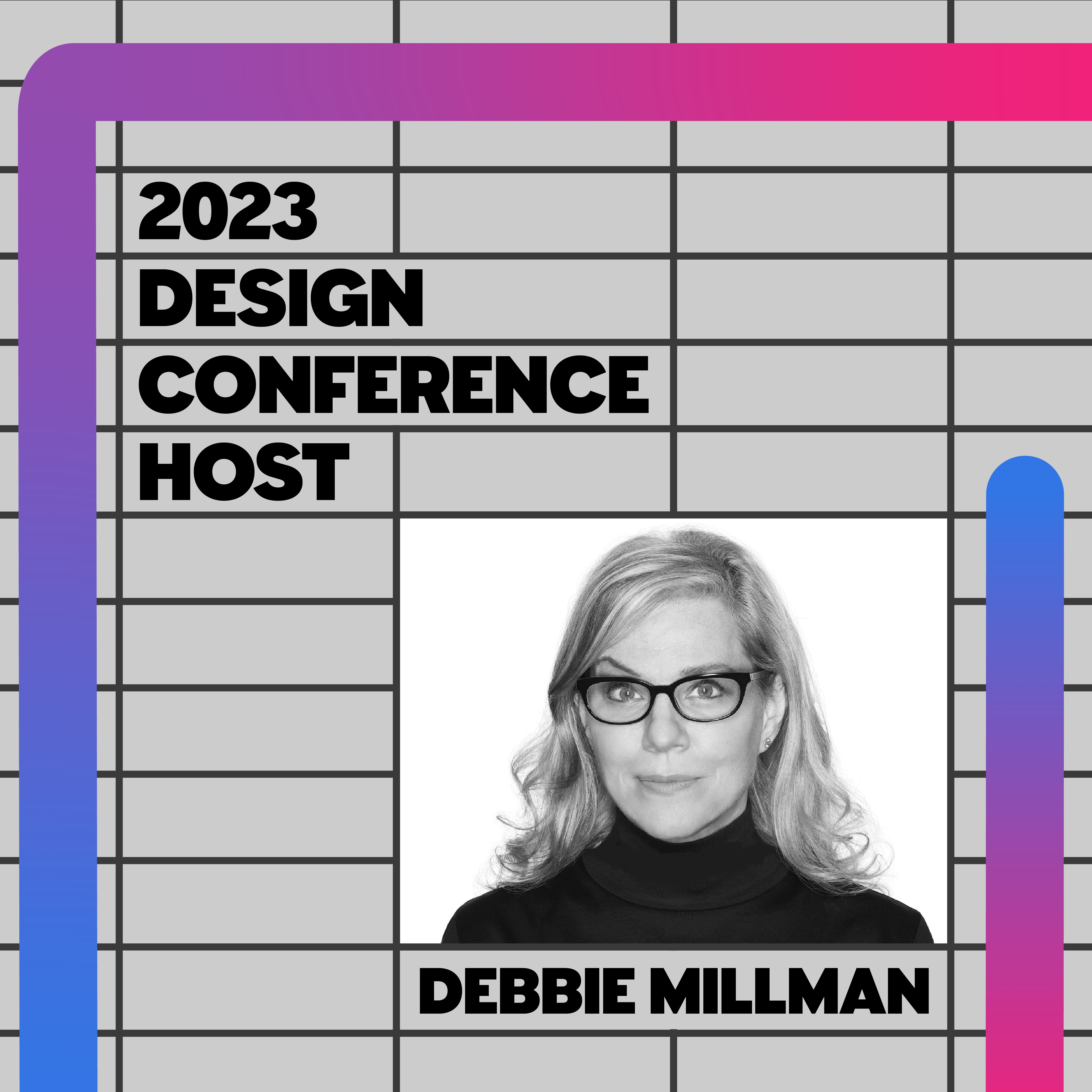 AIGA Design Conference Host Debbie Millman (Headshot)