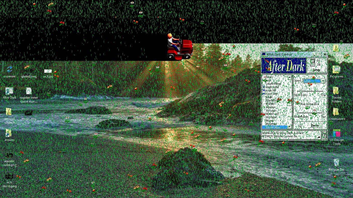 Mowin Man, 1991 © After Dark