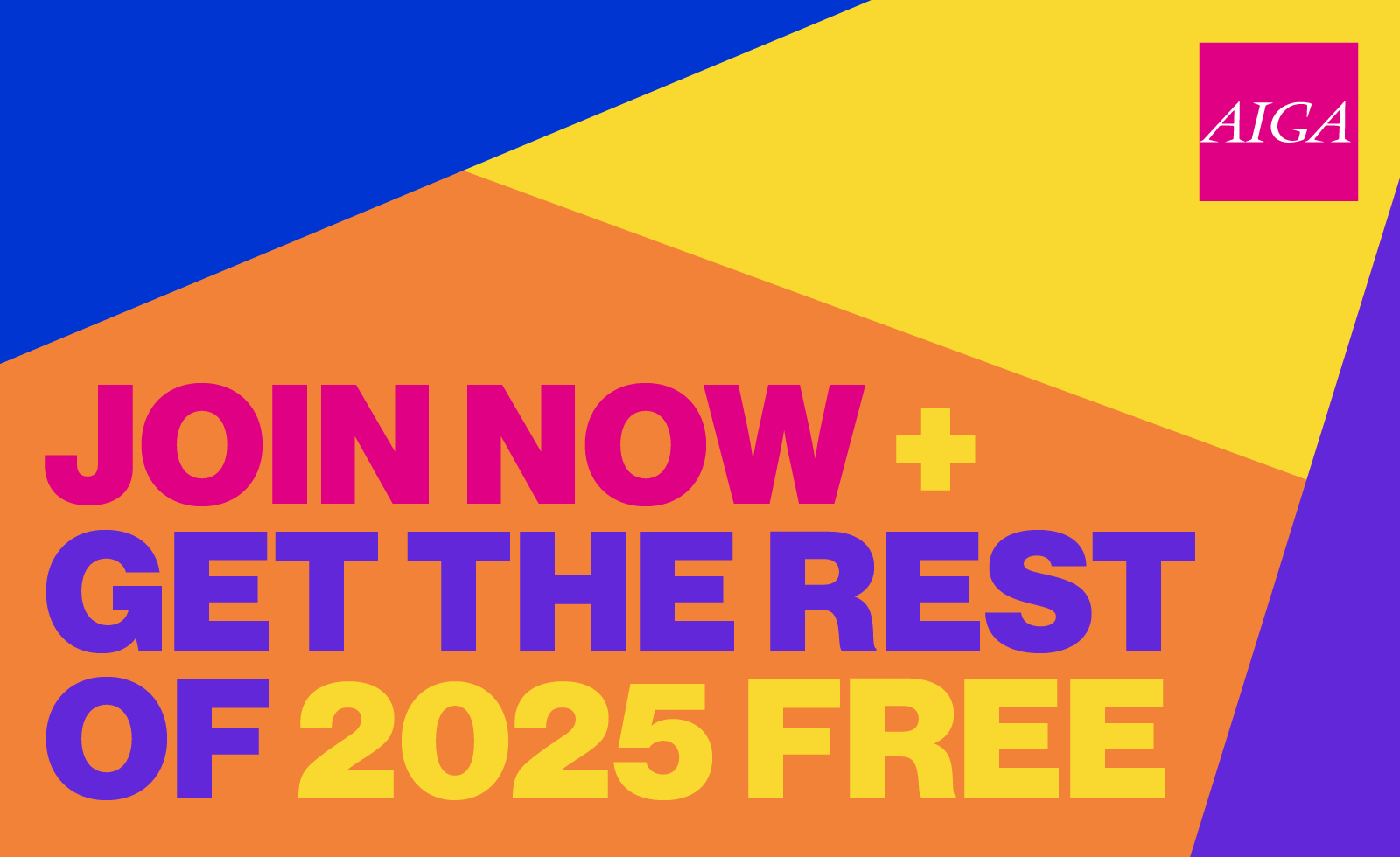 Join the Community - Become an AIGA Member
