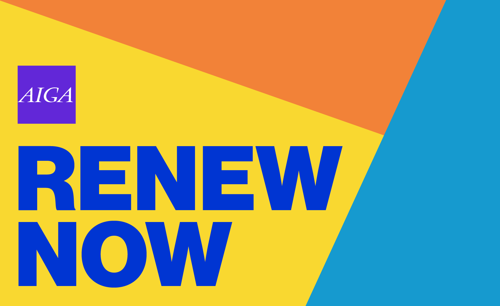 Discover AIGA - Renew Your Membership