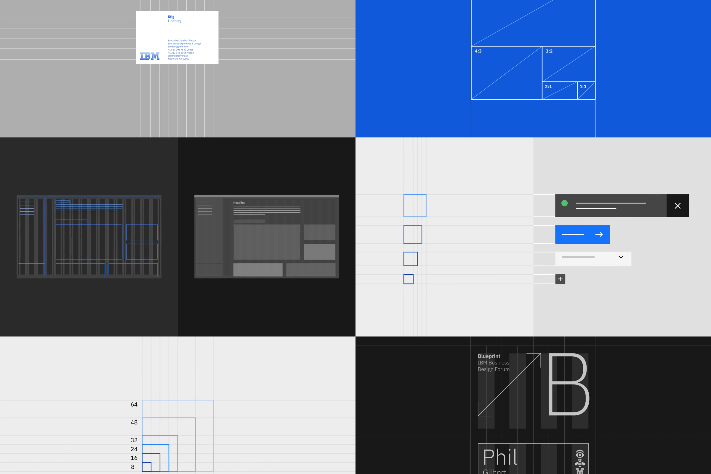 IBM Design Language 2x grid guidance