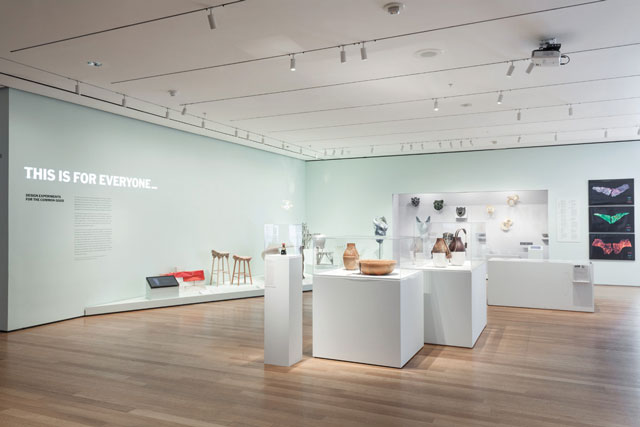 Exhibition view of "This is for Everyone: Design Experiments for the Common Good," 2015