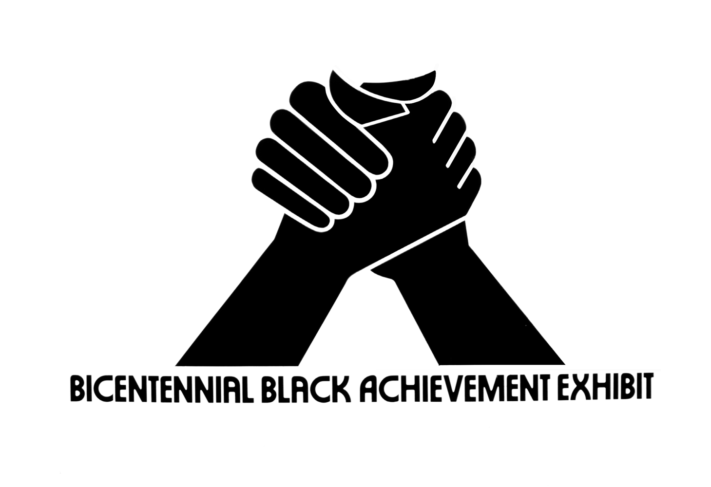 Bicentennial Black Achievement Exhibit logo, 1976