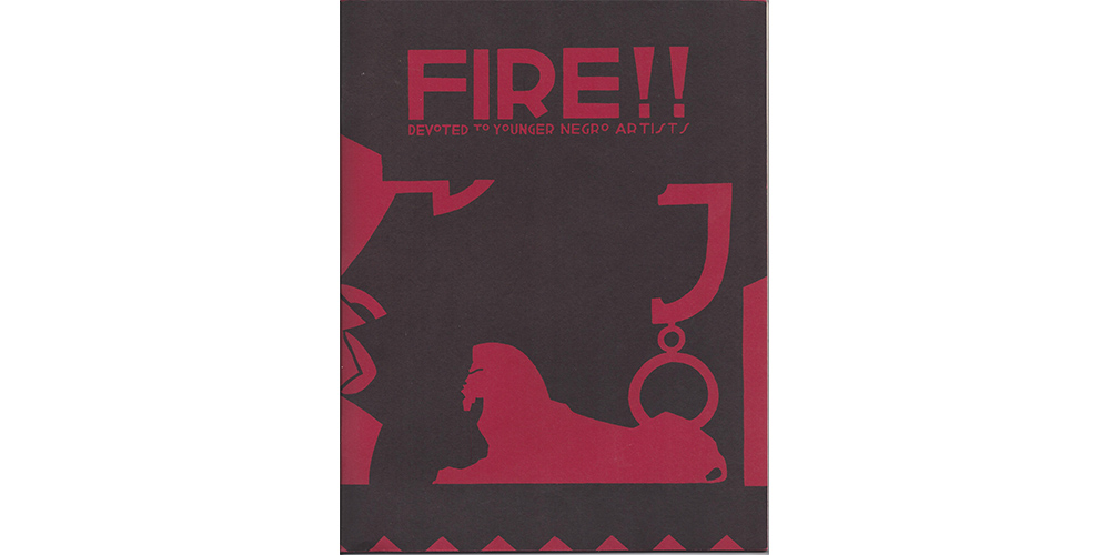 Cover of the first (and only) issue of Fire!!