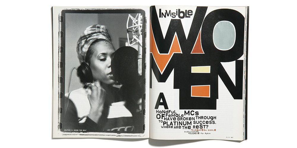 “Invisible Women,” Blaze Magazine, April 1999