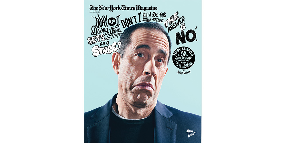 Cover, The New York Times Magazine, December 23, 2012