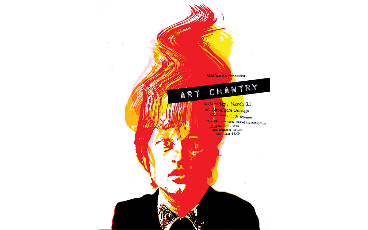 Art Chantry, 2004: Poster at AIGA Austin