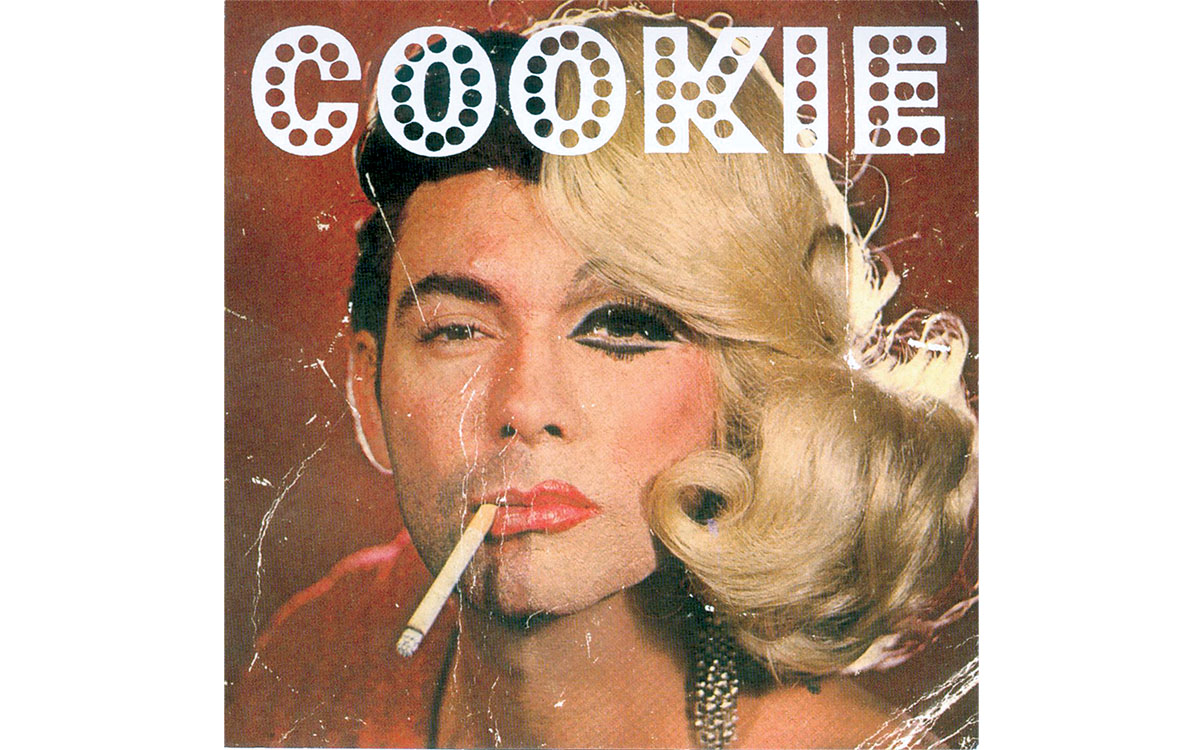 “Sweat Soaked & Satisfied,” 2002: Record cover for Cookie's album “Sweat Soaked and Satisfied” on Infect Records