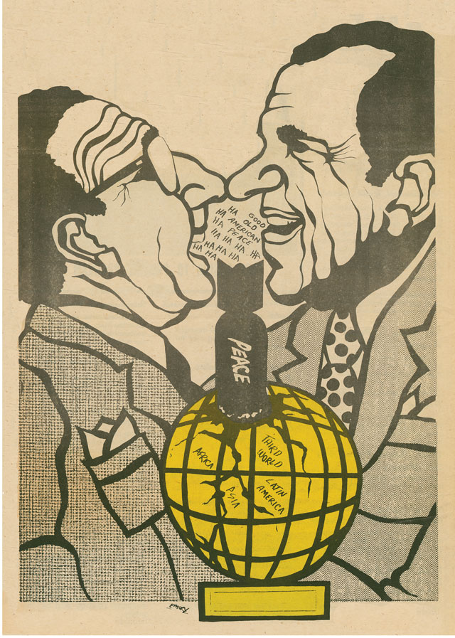 "Good old American peace," 1973