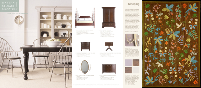 Martha Stewart Signature furniture and rugs