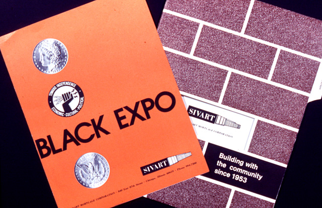 Branding materials for the Black Expo