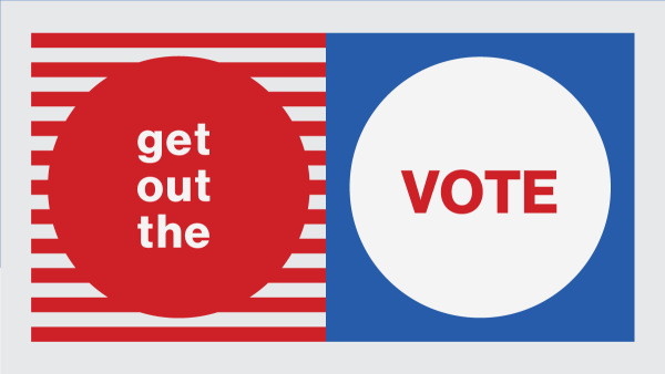 AIGA Get Out the Vote 2022 Graphic