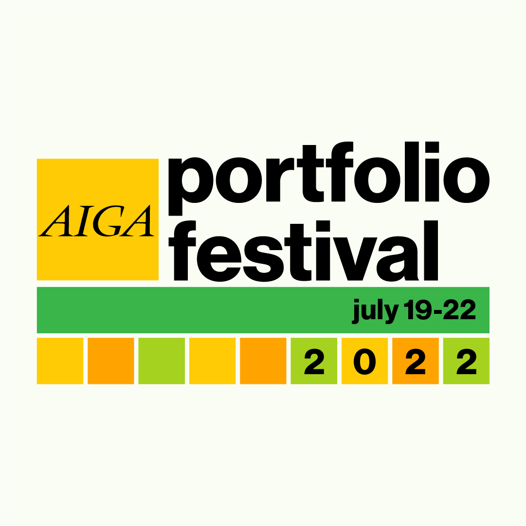 AIGA Portfolio Festival July 19-22, 2022