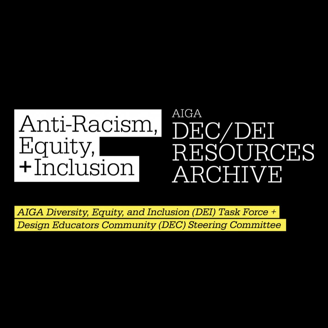 Anti-Racism, Equity + Inclusion