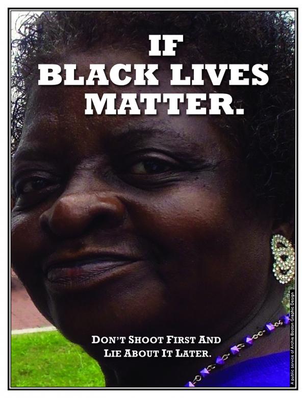 Black Lives Matter Poster, 2020 design: Archie Boston