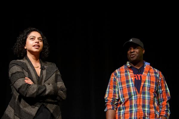 Kainaz Amaria and Ced Funches at the 2016 Design Conference
