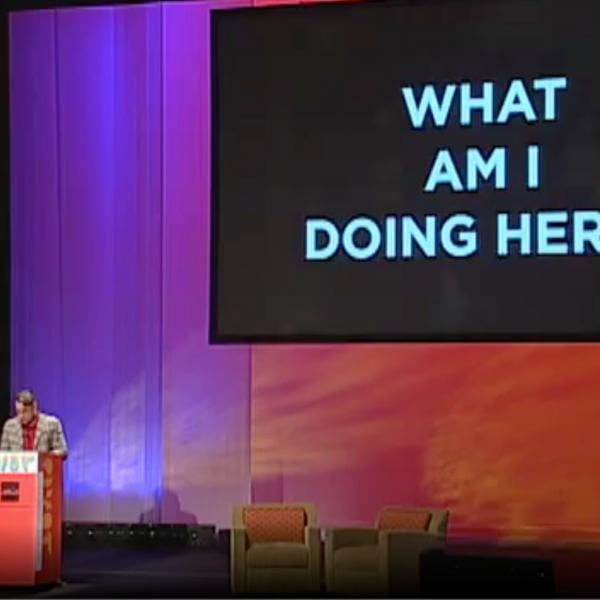 Chip Kidd at the AIGA Design Conference