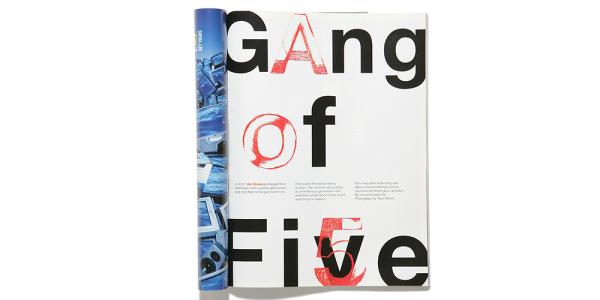 “Gang of Five,” SPIN, October 2003