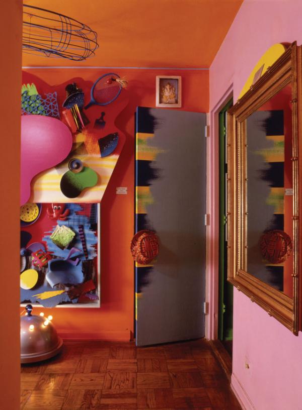 View of Dan Friedman’s apartment, 1991 (photo by Antoine Bootz)
