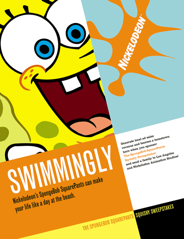 Nickelodeon visual system, 2000 Client: Nickelodeon; Design firm: AdamsMorioka