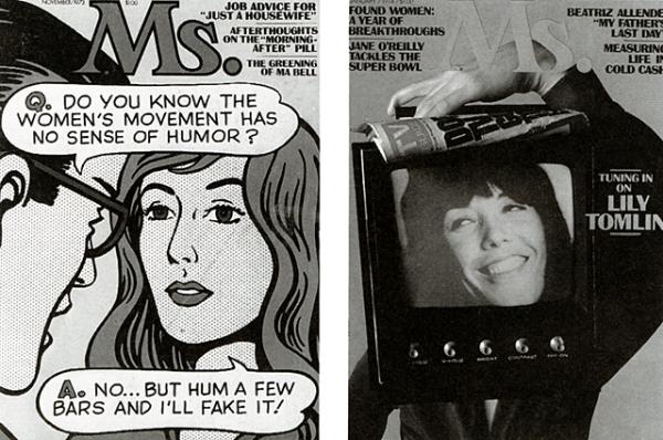 (left) Ms. Magazine, November 1973