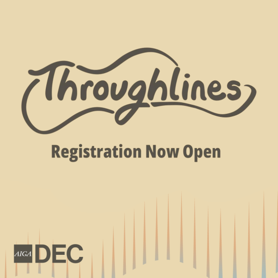 2026 AIGA DEC Throughlines Conference