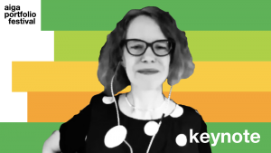 Ellen Lupton at AIGA Portfolio Festival
