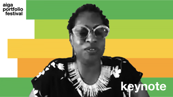 Lisa Babb at AIGA Portfolio Festival
