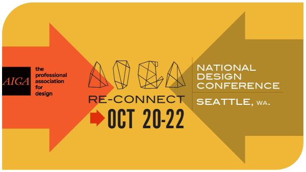 2022 AIGA Design Conference identity.