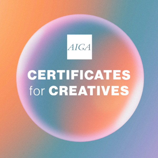 Certificates for Creatives
