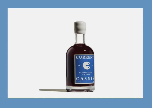 bottle of cassis