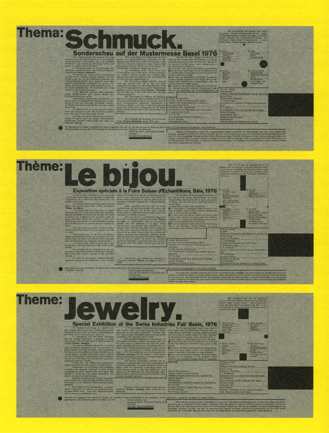 Poster for “Jewelry 1976"